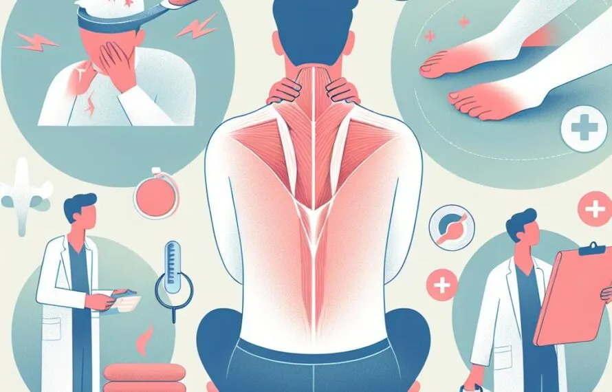 Contratura muscular temporária