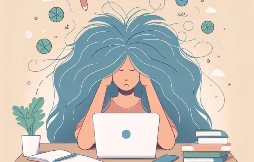 Dificuldade de concentração por estresse Dificuldade de concentração por estresse