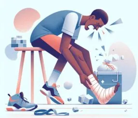 Entorse de tornozelo