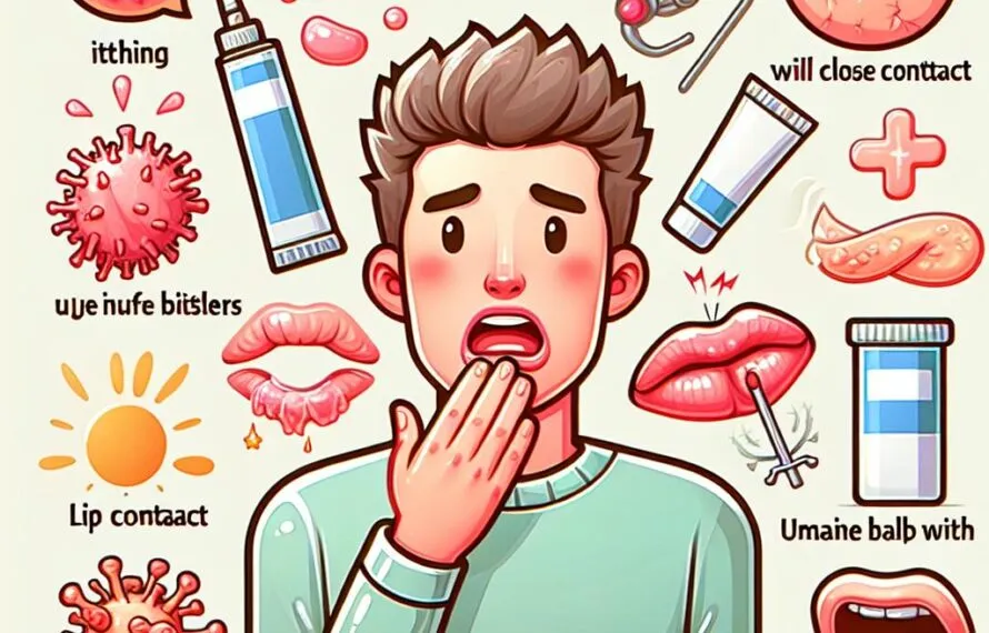 Herpes labial Herpes labial
