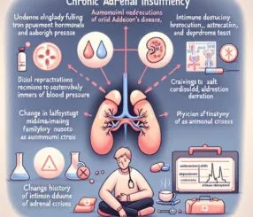 Insuficiência adrenal crônica (doença de Addison) Insuficiência adrenal crônica (doença de Addison)