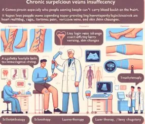 Insuficiência venosa crônica superficial Insuficiência venosa crônica superficial