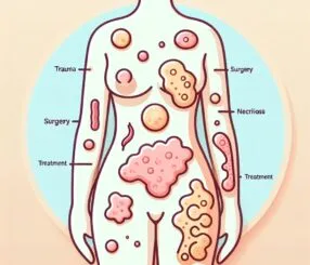 Necrose gordurosa subcutânea Necrose gordurosa subcutânea