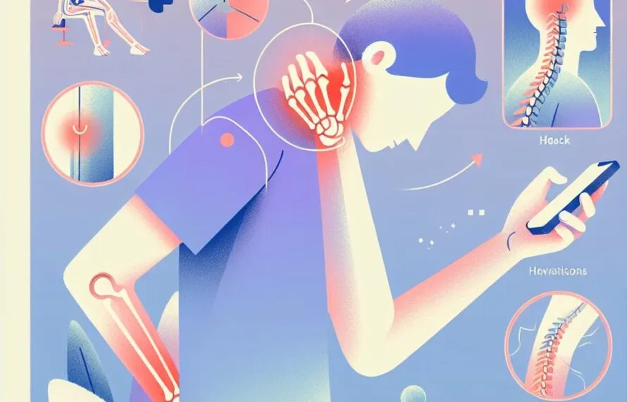 Síndrome do pescoço de texto Síndrome do pescoço de texto