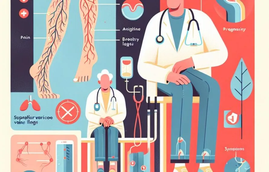 Veias varicosas superficiais Veias varicosas superficiais